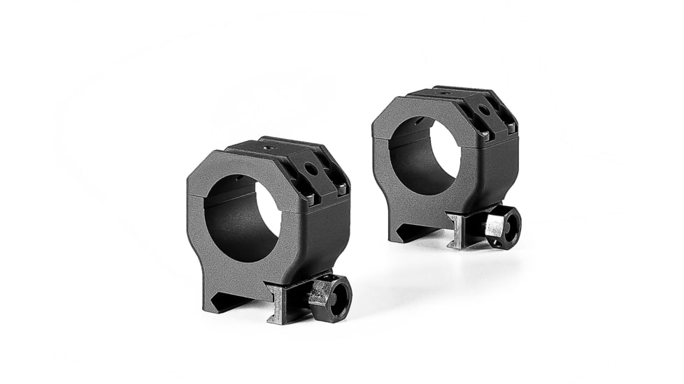 Valiant Optics Low Weaver Scope Mount, 1in Tube, Black, VLM006