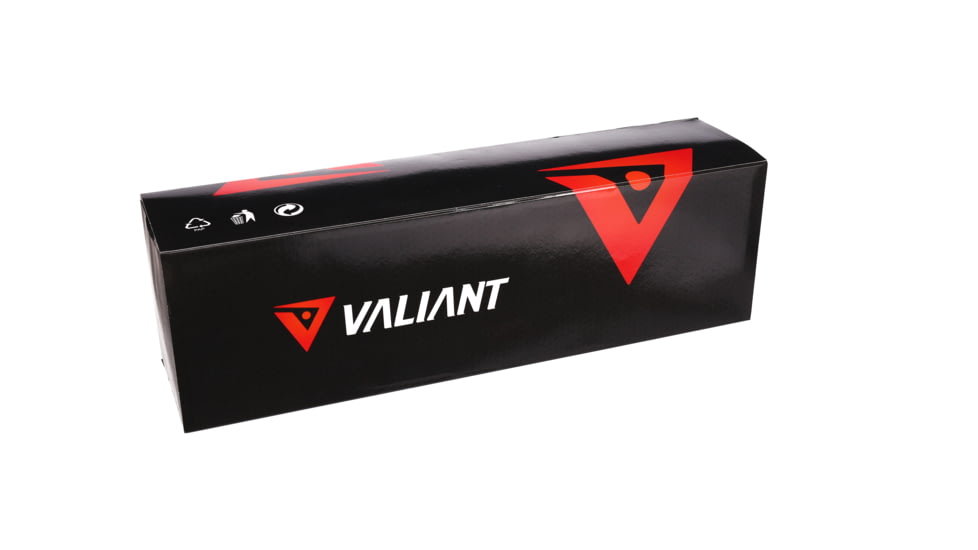 Valiant Optics Lynx Rifle Scope, 4x32mm, 1in Tube, AO SIR Mil-Dot Red Illuminated Reticle, Black, VL5001