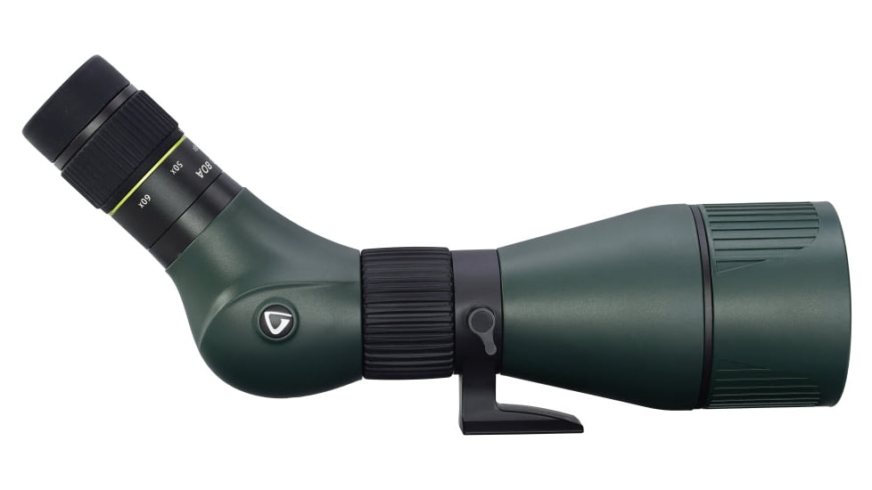 Vanguard 20-60x80 Spotting Scope, BaK4 Roof, Angled, Green, VEO HD 80A