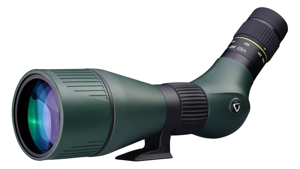 Vanguard 20-60x80 Spotting Scope, BaK4 Roof, Angled, Green, VEO HD 80A
