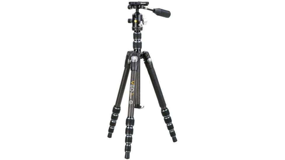 Vanguard 235CBP 4 in 1 Tripod w/ Ball Head, Pan Handle, Monopod, Black, VEO3T235CBP