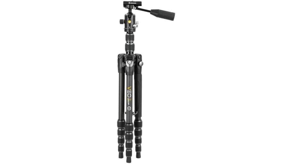 Vanguard 235CBP 4 in 1 Tripod w/ Ball Head, Pan Handle, Monopod, Black, VEO3T235CBP