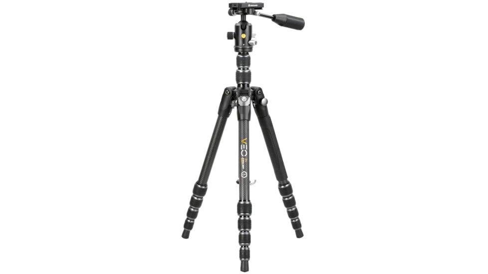 Vanguard 235CBP 4 in 1 Tripod w/ Ball Head, Pan Handle, Monopod, Black, VEO3T235CBP