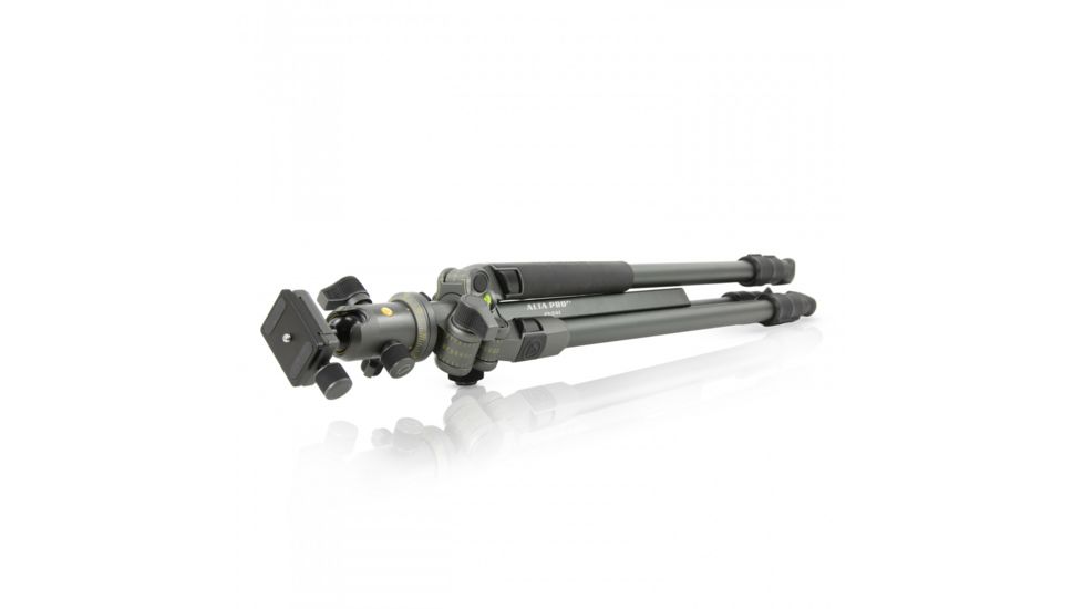 Vanguard Alta Pro 2+ 263AB 100 Aluminum Tripod with Ball Head and Multi-Angle Center Column, Gray, Alta Pro 2+ 263AB 100