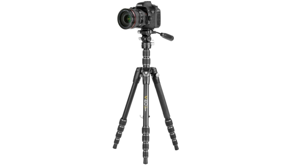 Vanguard Aluminum 4 in 1 Tripod w/ Pan Head, Monopod Option, VEO3T235AP