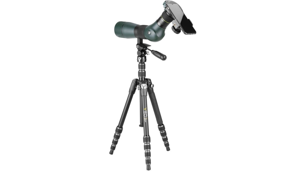 Vanguard Aluminum 4 in 1 Tripod w/ Pan Head, Monopod Option, VEO3T235AP