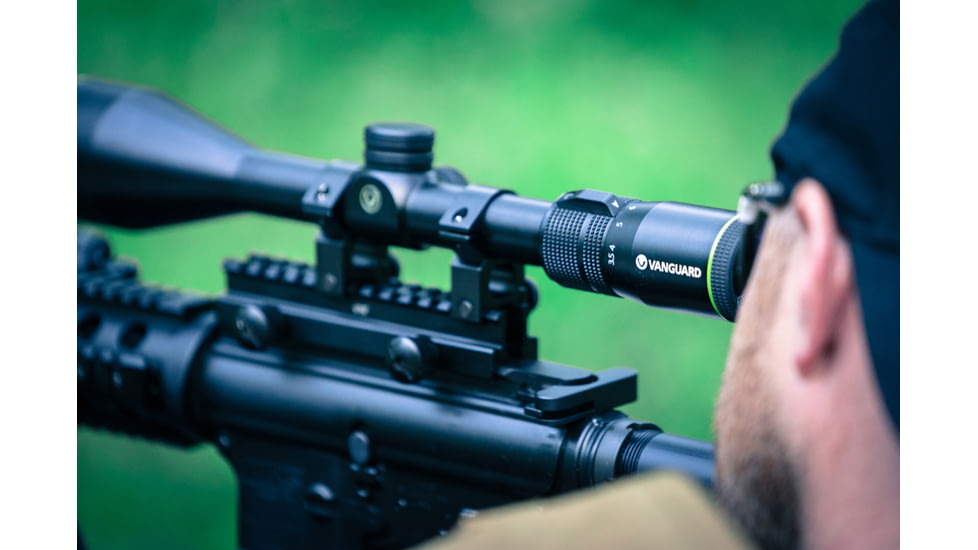Vanguard Endeavor RS 3.5-10x50 mm Rifle Scope with Duplex Reticle, Black Endeavor RS 351050D