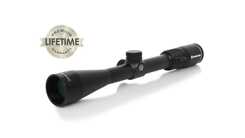 Vanguard Endeavor RS 3-9x40 mm Rifle Scope with Duplex Reticle, Black Endeavor RS 3940D