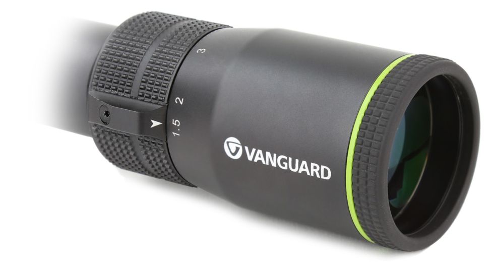 Vanguard Endeavor RS IV 1.5-6x42 Rifle Scope, German 4 Reticle, Black, Endeavor RS IV 15642G