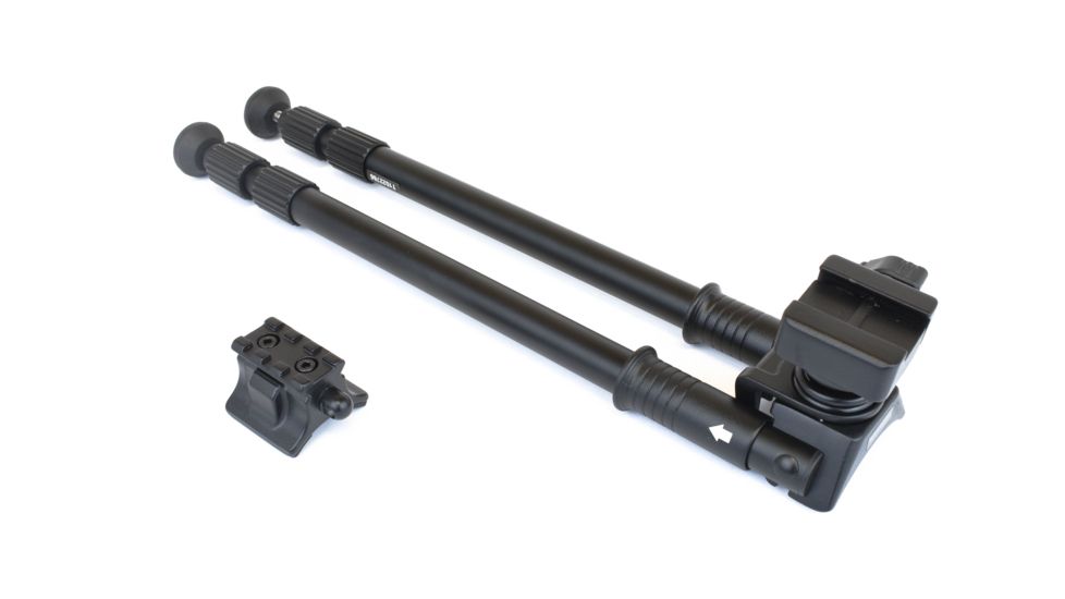 Vanguard Equalizer 2QS Aluminum Bipod, Black - 28in Max Height - 339045