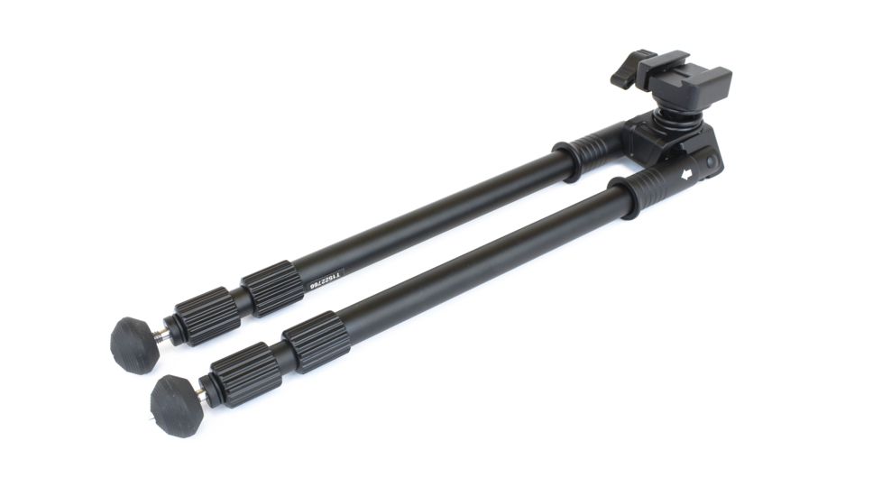 Vanguard Equalizer 2QS Aluminum Bipod, Black - 28in Max Height - 339045