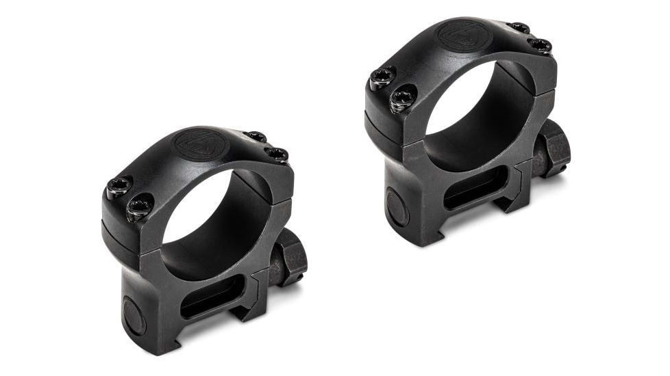 Vanguard Precision Steel Rings, High Picatinny Base, 30mm, Rings 30MM High P