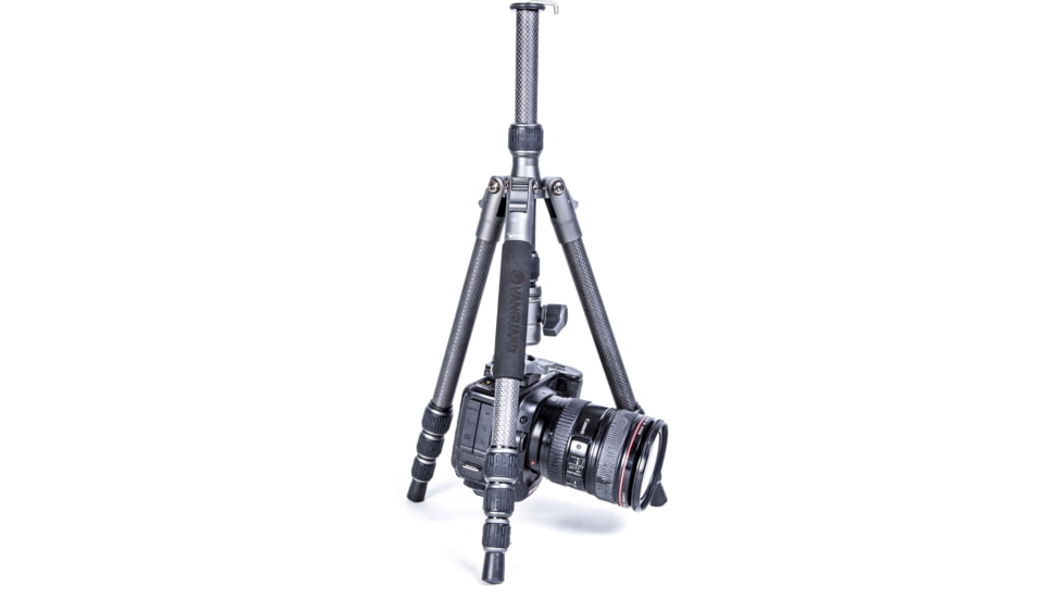 Vanguard VEO 3GO 204CB Travel Tripod, Dark Gray/Black, VEO3GO204CB