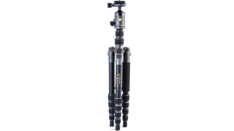 Vanguard VEO 3GO 235AB Travel Tripod, Dark Gray/Black, VEO3GO235AB