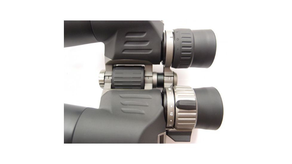 Veber Bpc Omega Zoom Wide Angle Waterproof Rubber Armored Binocular, Black, 8-20x50 BBPCO82050