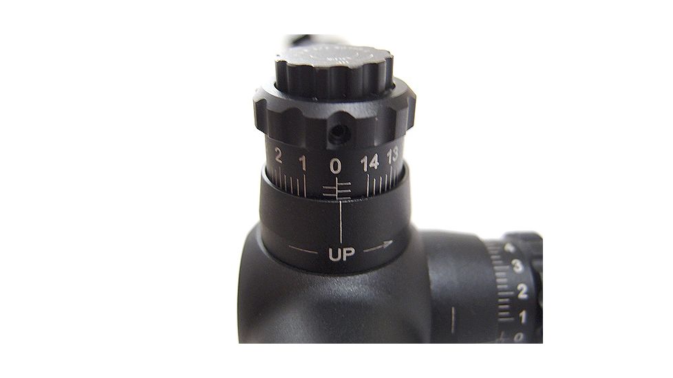 Veber VPOI 3-9x42mm IR Wolf Series Rifle Scope w/ IlluminX US Mil-Dot Reticle, SFP, Black, GSKOVPOILS3942W