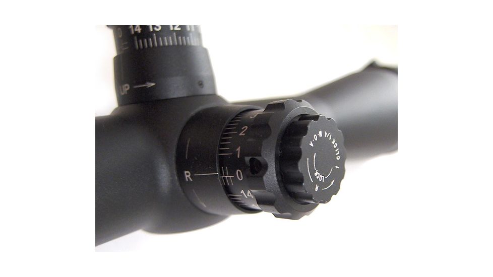 Veber VPOI 3-9x42mm IR Wolf Series Rifle Scope w/ IlluminX US Mil-Dot Reticle, SFP, Black, GSKOVPOILS3942W