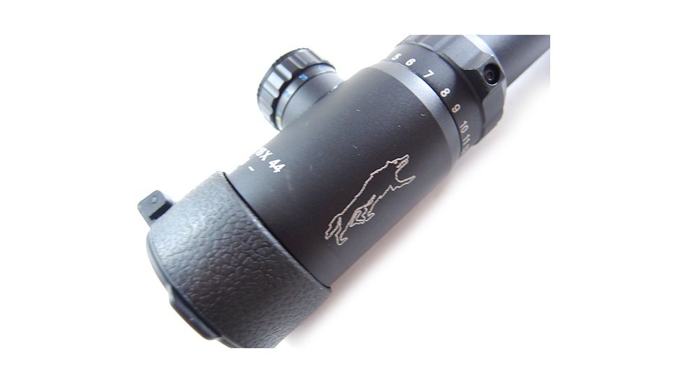 Veber VPOI 4-16x44mm SF IR Wolf Series Rifle Scope w/ IlluminX US Mil-Dot Reticle, SFP, Black, GSKOVPOILS41644SFW