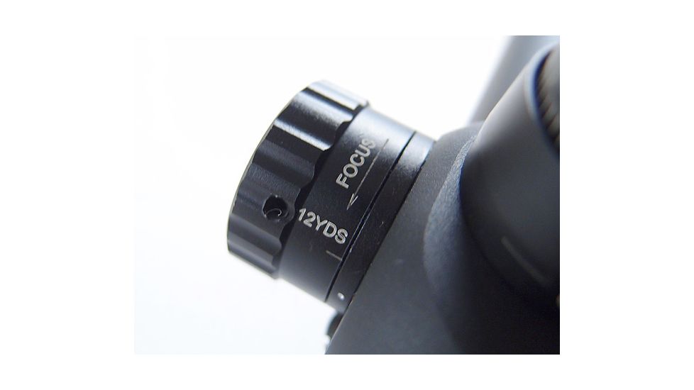 Veber VPOI 4-16x44mm SF IR Wolf Series Rifle Scope w/ IlluminX US Mil-Dot Reticle, SFP, Black, GSKOVPOILS41644SFW