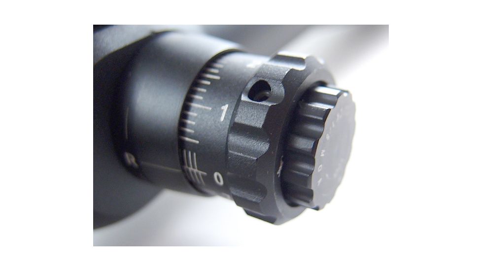 Veber VPOI 4-16x44mm SF IR Wolf Series Rifle Scope w/ IlluminX US Mil-Dot Reticle, SFP, Black, GSKOVPOILS41644SFW