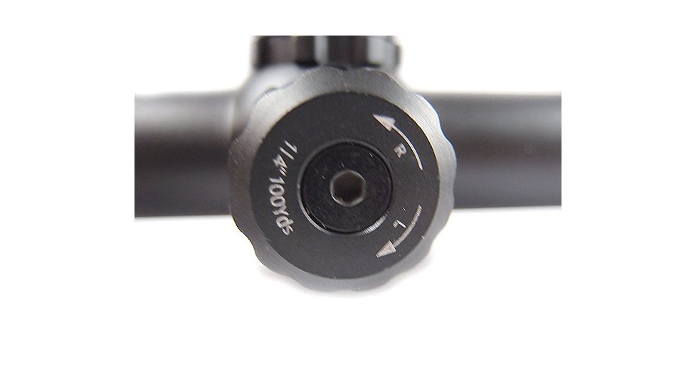 Veber VPOI 4-16x50mm Black Fox Series Rifle Scope w/ Red/Green/Blue Illuminated US Mil-Dot Reticle, 1in Tube, Dual Focus, SFP, Black, GSKOVPOILS41650BF