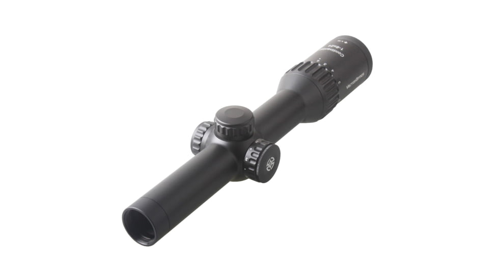 Vector Optics Continental 1-6x24mm IR Rifle Scope, German 4 Reticle, Black, SCOC-23