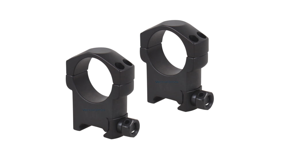 Vector Optics Continental 1-6x24mm IR Rifle Scope, German 4 Reticle, Black, SCOC-23