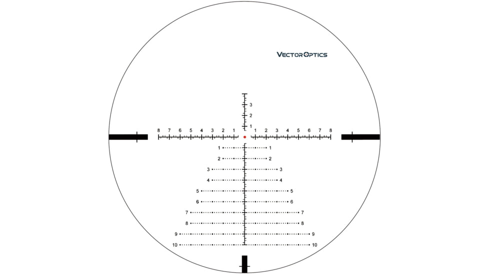 Vector Optics Continental 4-24x56mm Rifle Scope, 34mm, FFP, VCT-34FFP, Nitrogen Purged, Black, SCFF- 29