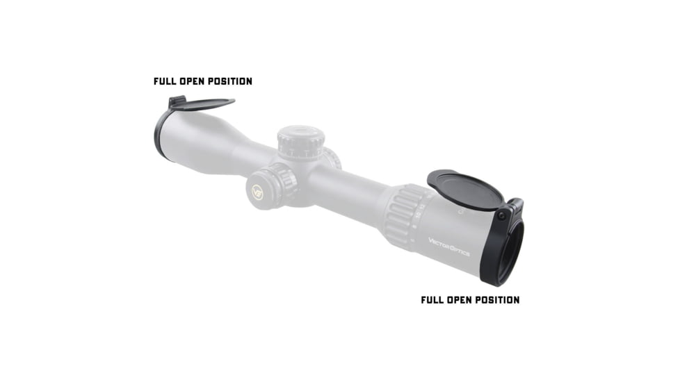 Vector Optics Continental Ocular Filp-up Cap, Black, SCFC-M44