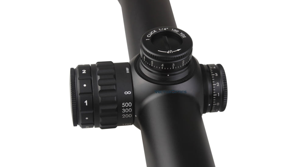 Vector Optics Continental Rifle Scope, 3-18x50mm, 30mm Monotube, German 4 Reticle, Black, SCOL-21