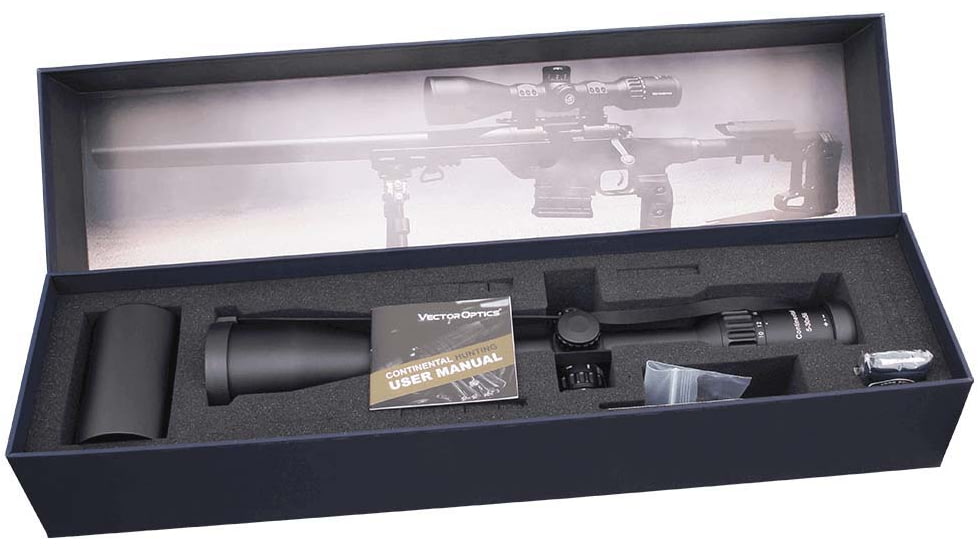 Vector Optics Continental x6 5-30x56 Hunting Riflescope, 30mm Tube, Second Focal Plane, 0192687279050