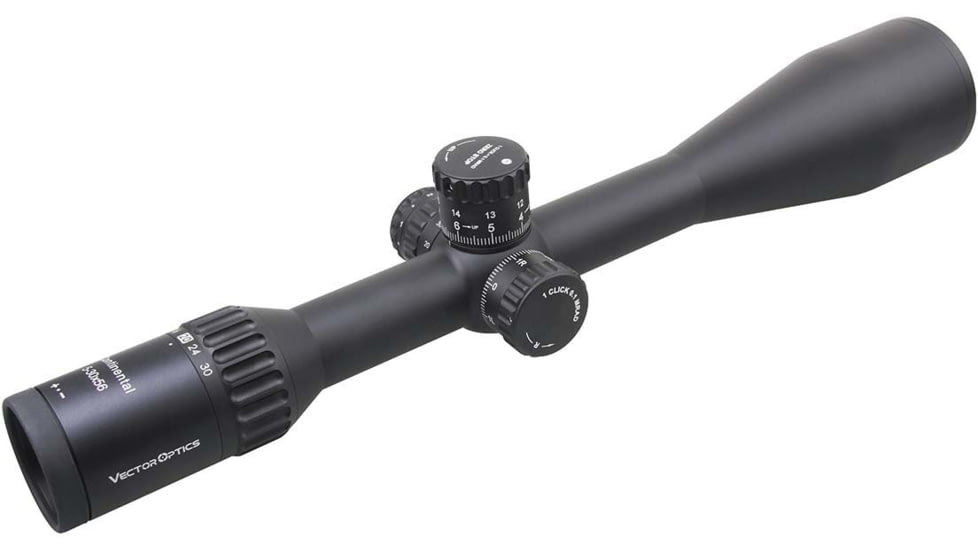 Vector Optics Continental x6 5-30x56 Zero Stop Tactical Riflescope, 30mm Tube, Second Focal Plane, 0192687270415