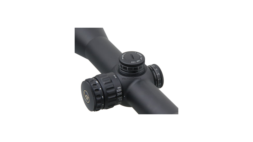 Vector Optics Continental x6 BDC Rifle Scope, 2.5-15x56mm, 30mm Tube, Etched Glass VEC-H15 BDC Reticle, Black, SCOM-34