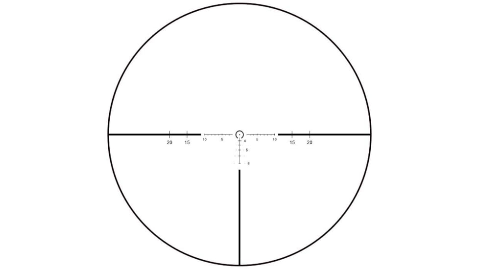Vector Optics Continental x8 1-8x24 30mm Tube ED Tactical LPVO Rifle Scope, Second Focal Plane