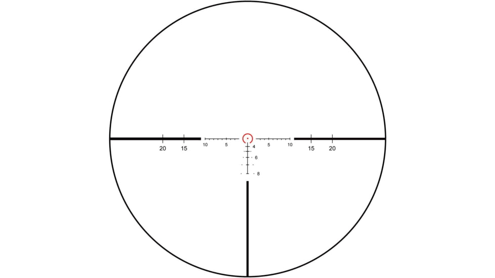 Vector Optics Continental x8 1-8x24 30mm Tube ED Tactical LPVO Rifle Scope, Second Focal Plane