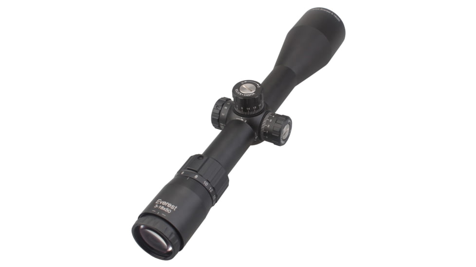EDEMO Vector Optics Everest Rifle Scope, 3-18x50mm, 30mm Tube, MPTR-2 Reticle, Black, SCOL-06II, EDEMO1