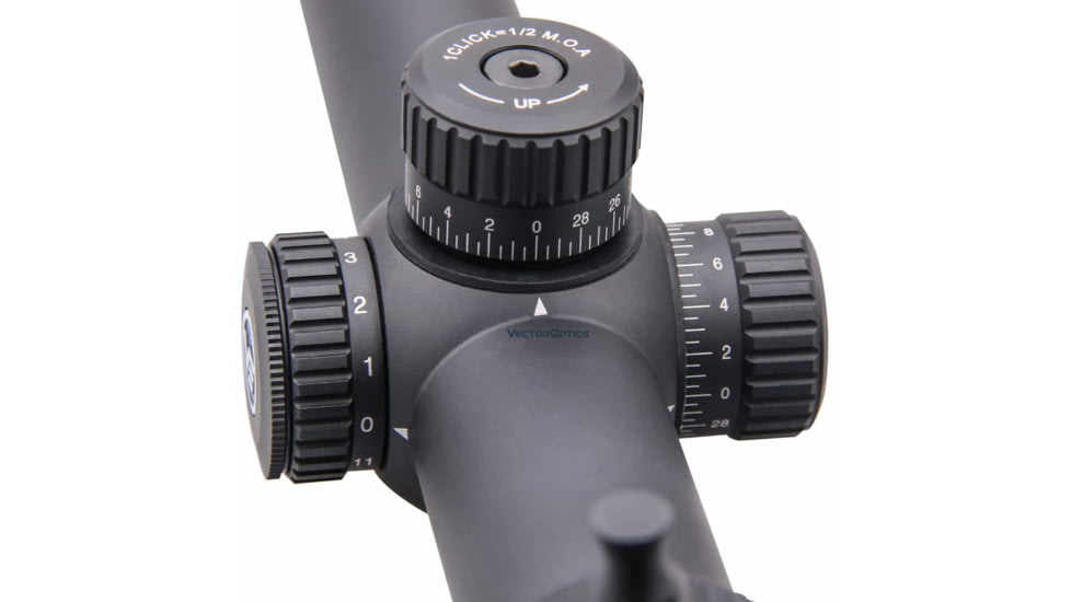 Vector Optics Forester 1-5x24mm, Second Focal Pane, Gen 2, Etched Center Dot Illuminated Reticle, 30mm Tube Rifle Scope, Black, SCOC-04II