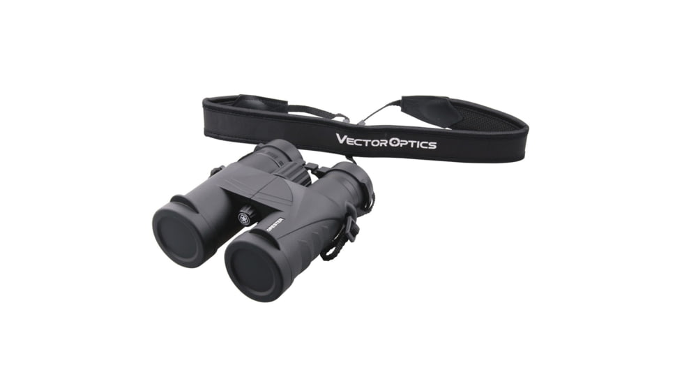 Vector Optics Forester 10x42 mm Binocular, BAK4, 4.1 mm, Multicoated, Black, SCBO-02