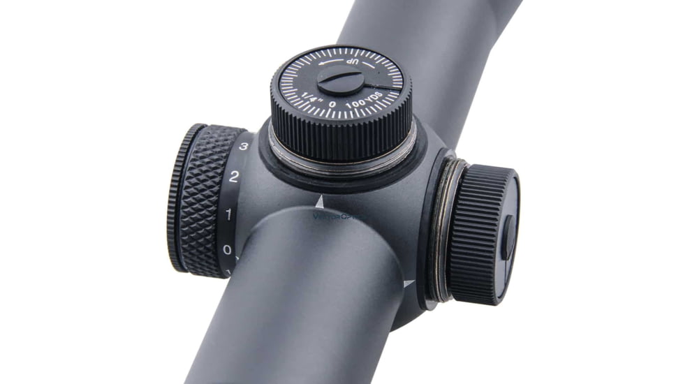 Vector Optics Forester Rifle Scope, 3-15x50mm, 30mm Tube, Etched Glass VFD-2 Reticle, Black, SCOM-16