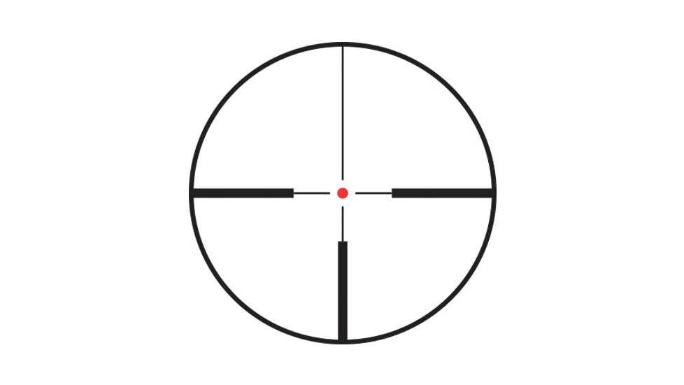 Vector Optics Grimlock Rifle Scope, 1-6x24mm, 30mm Tube, Etched Glass R12 Reticle, Black, SCOC-13