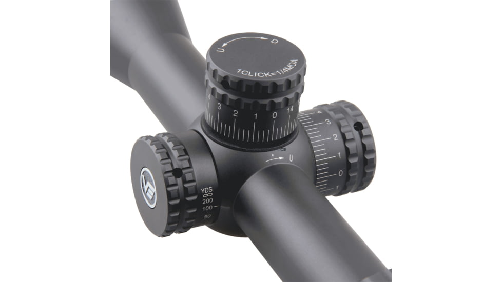 Vector Optics Hugo 3-12x44 GT, Secong Focal Plane, 1inch Tube, Turkey Rifle Scope, Black, SCOM-31