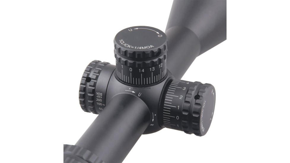 Vector Optics Hugo 3-12x44 GT, Secong Focal Plane, 1inch Tube, Turkey Rifle Scope, Black, SCOM-31