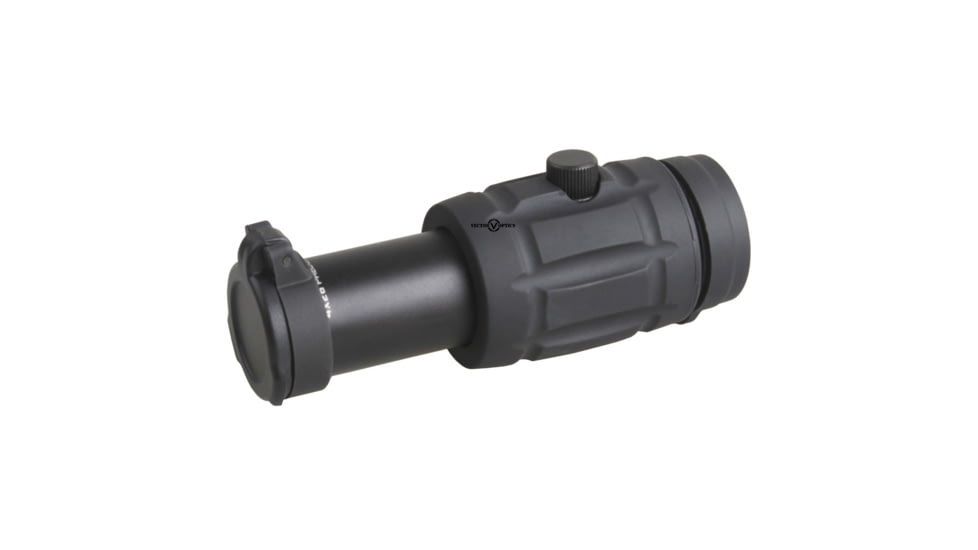 Vector Optics Magnifier 4x26mm Red Dot Sight w/ TM-17 Flip Side Mount, w/ Lens Cap, Black, SCMF-14