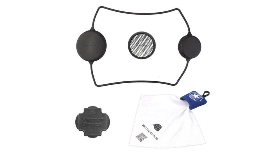 Vector Optics Marksman Rifle Scope, 6-26x50mm, First Focal Plane, 30mm Tube, VPA-MF Non-Illuminated Reticle, 6061-T6, Matte/ Dark Silver Finish, Black, SCFF-26