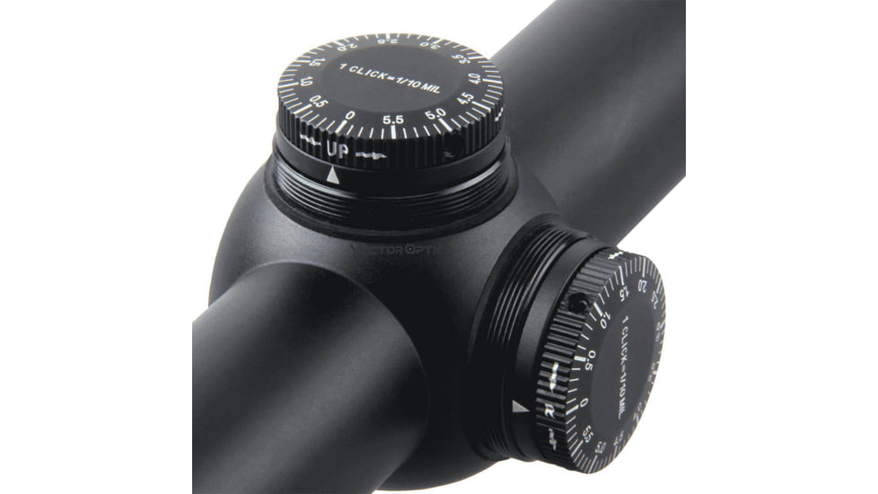 Vector Optics Matiz MIL Rifle Scope, 3-9x40mm, 25.4mm Tube, SFP, VMD-2 Reticle, Green, SCOM-32