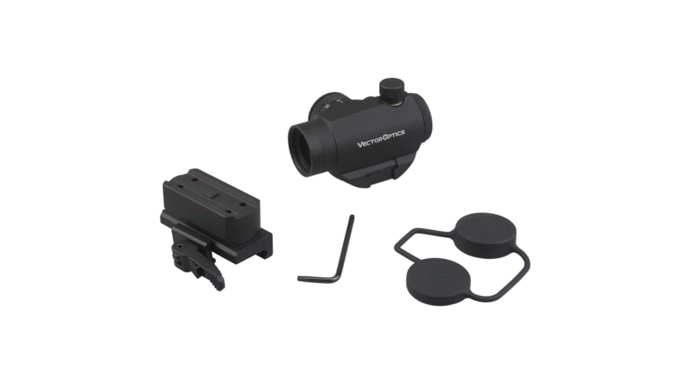 Vector Optics Maverick 1x22mm Red Dot Sight, 3 MOA Dot Reticle, Black, SCRD-12, EDEMO2