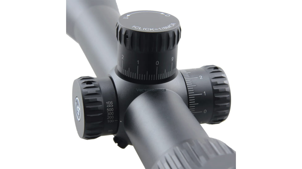 Vector Optics Minotaur GenII Rifle Scope, 10-50x60mm, 34mm Tube, SFP, Etched Glass VETD-LR Reticle, Matte, Black, SCOL-36