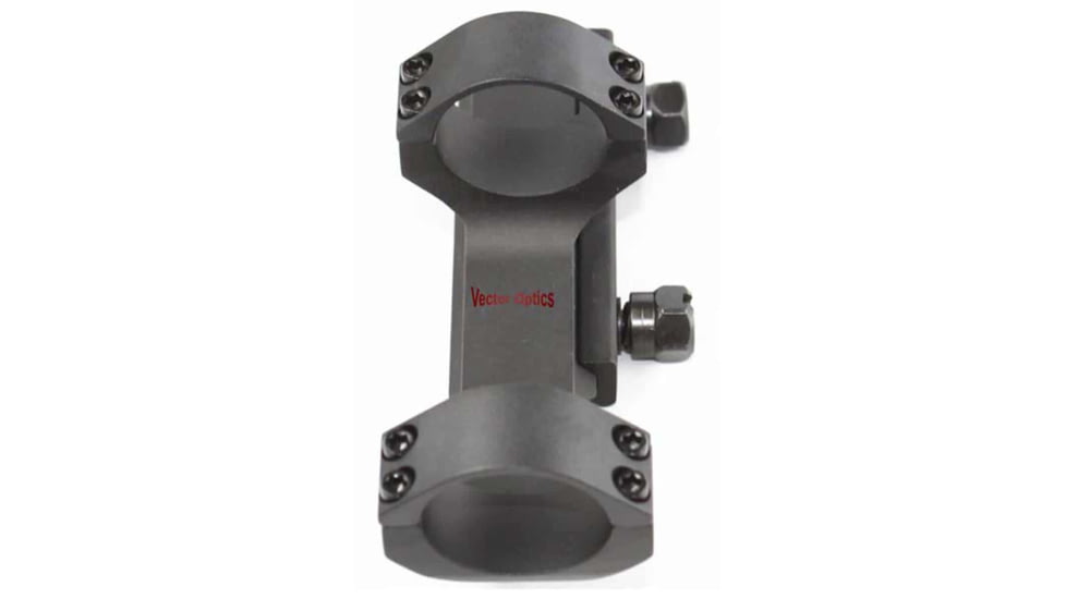 Vector Optics Tactical Offset Scope Mount, 30mm Tube, Picatinny, 38mm Height, Matte, Black, SCTM-24A