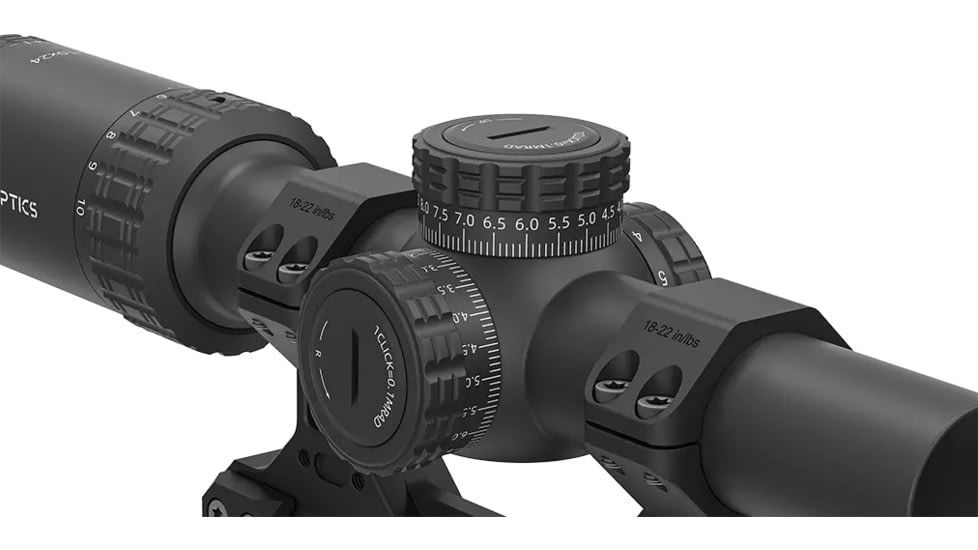 Vector Optics VictOptics S10 1-10x24 30mm Tube LPVO Rifle Scope w/ 1-Piece Extreme High Picatinny AR Mount Kit, Second Focal Palne