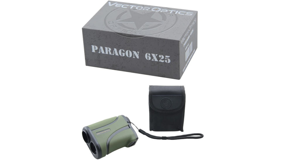 Vector Optics Paragon 6x25 LCD Golf Rangefinder, Green, SCRF-15